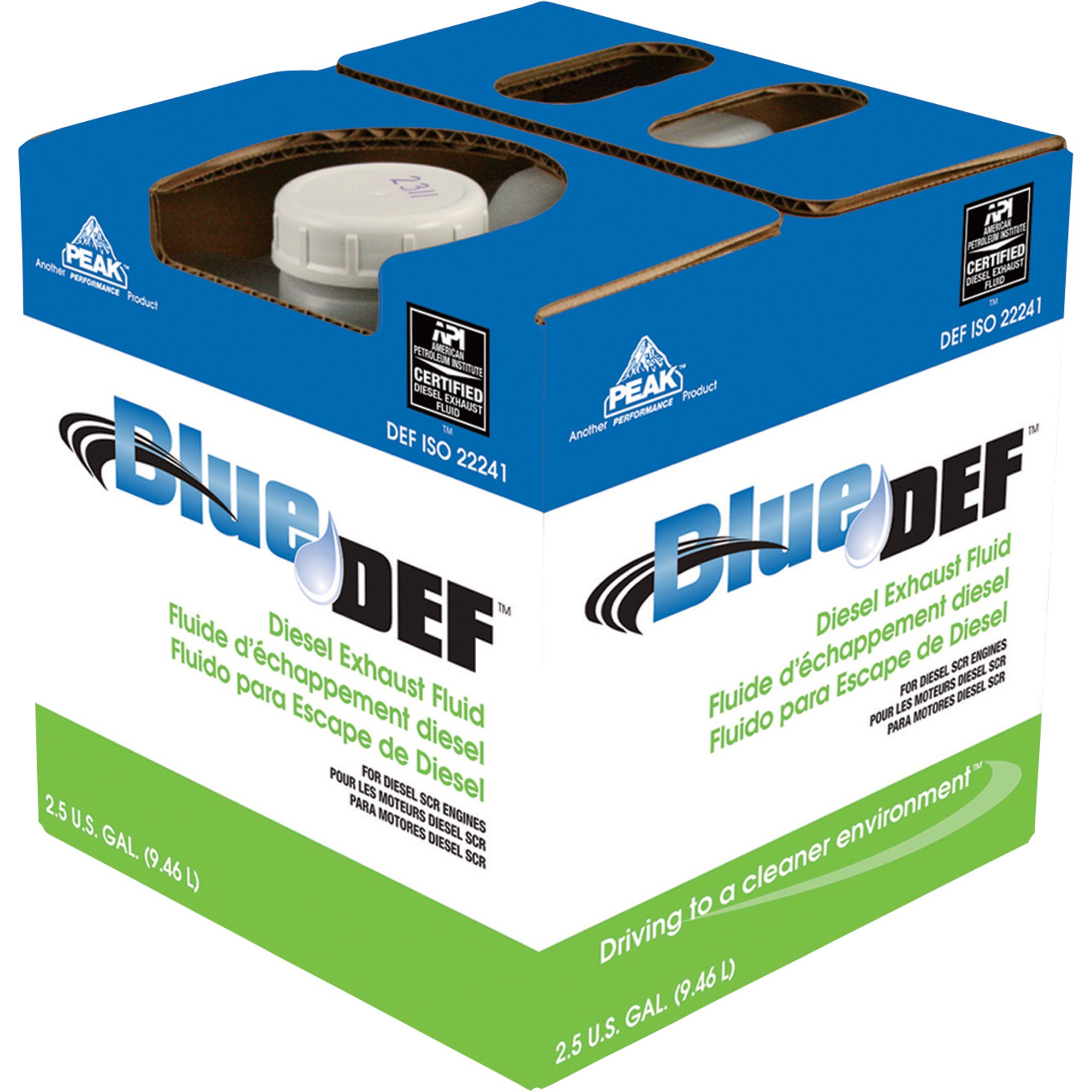 Peak Performance BlueDEF Diesel Exhaust Fluid — 2.5-Gallons, Model# DEF002